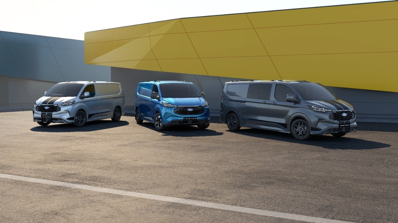 Ford Transit Custom Sport and Transit Custom Sport Double Cab standard features confirmed for Australia