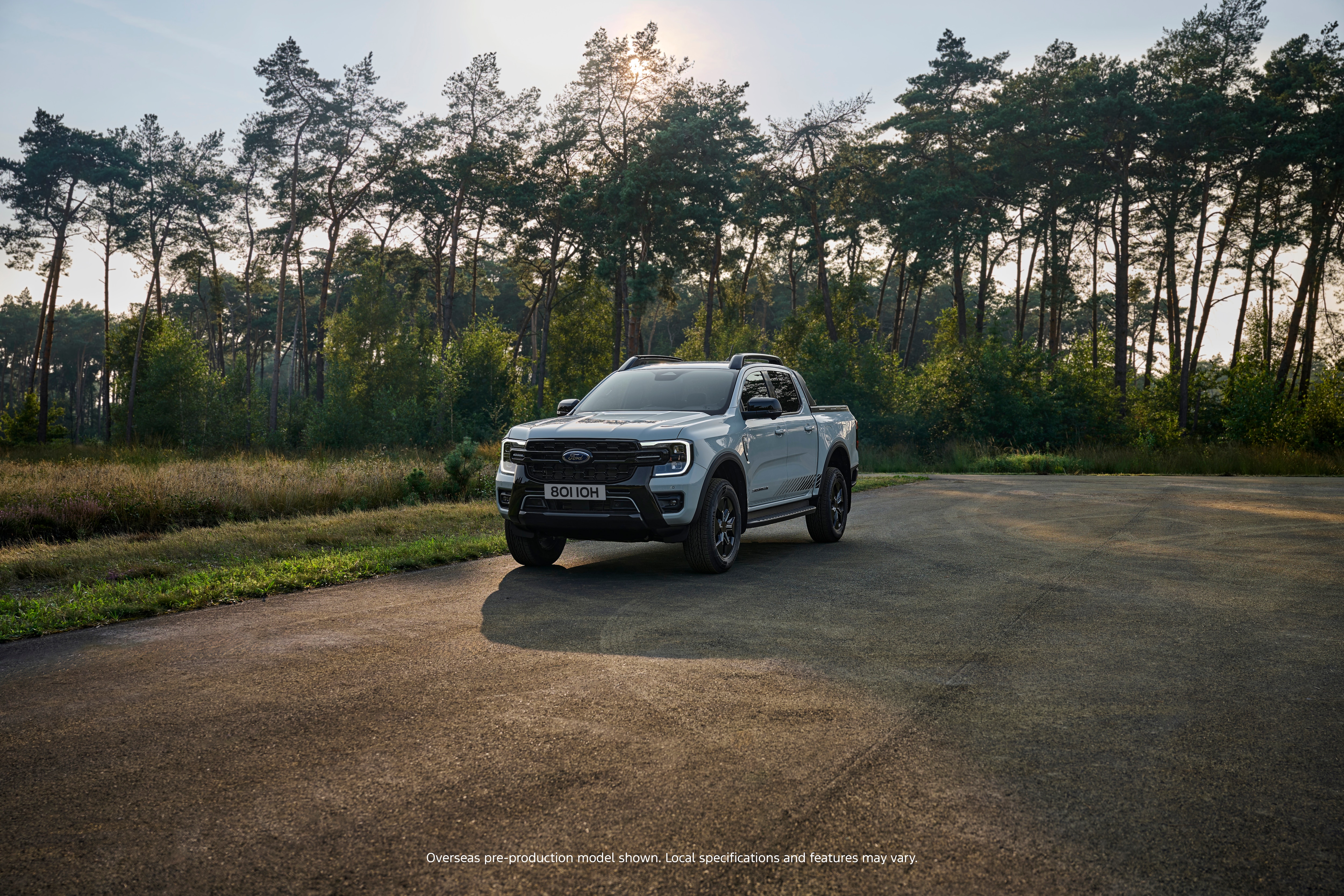 Ranger PHEV. Overseas pre-production model shown. Local specifications and features may vary.