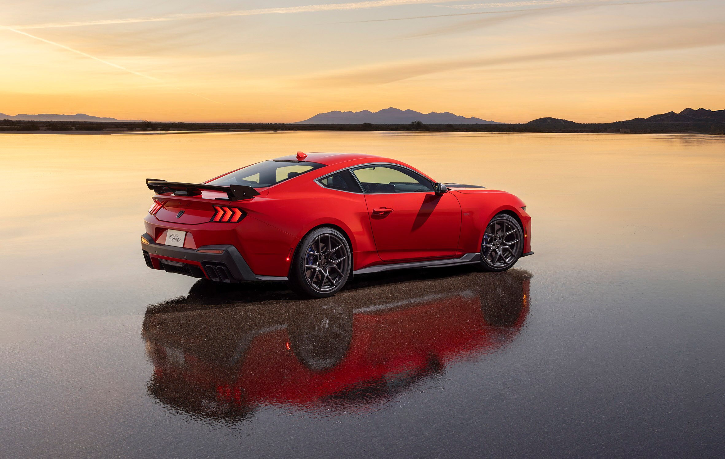 By testing alongside the Mustang® GTD supercar and Mustang GT3 race car, the Mustang Dark Horse SC carries a true racing pedigree into the hands of our customers. Prototype vehicle shown. Actual production vehicle may vary. Available summer 2026.