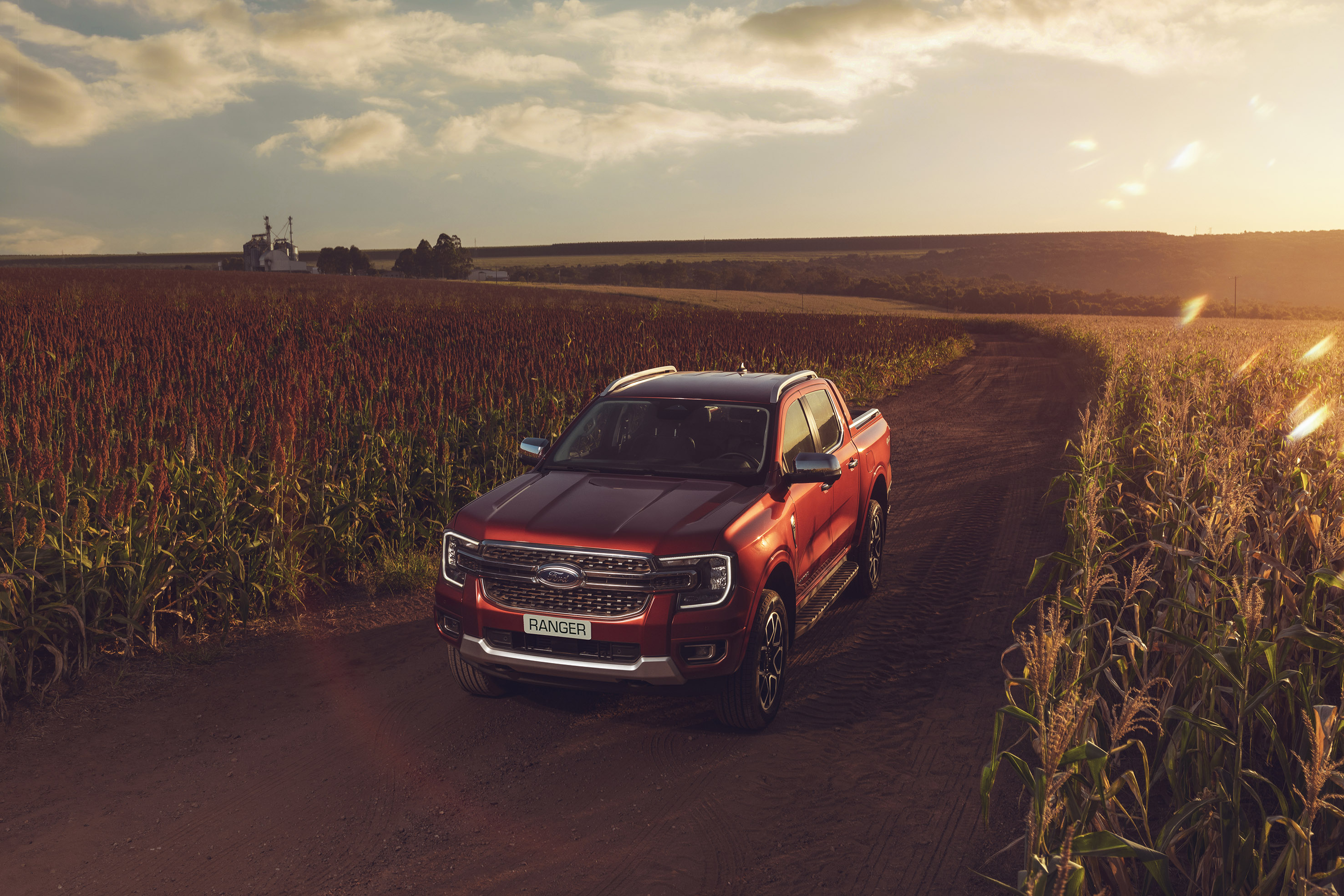 Ford Ranger Limited laranja