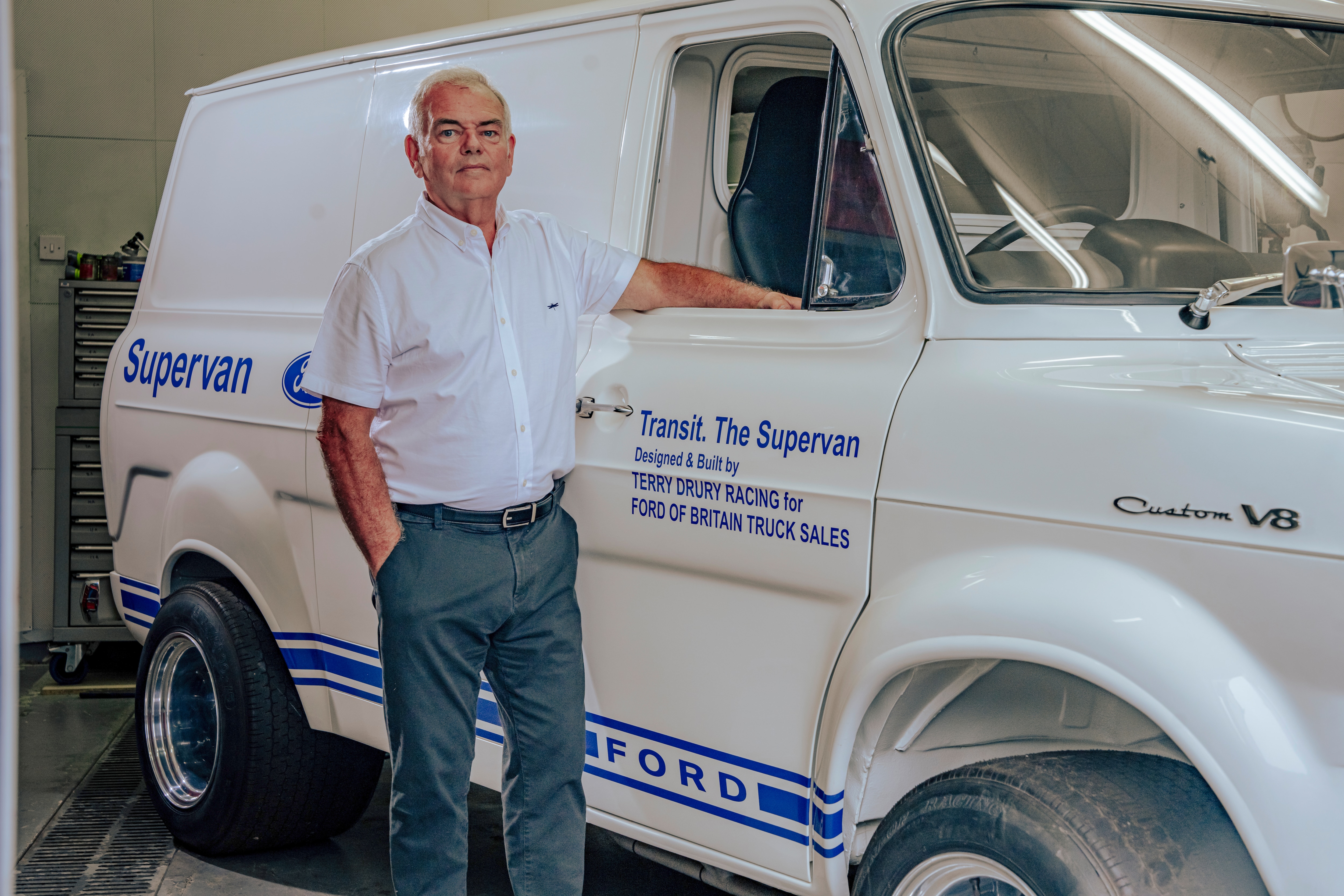 A rebuild of the iconic Supervan takes centre stage at Ford’s ‘Transit Day’ celebrations