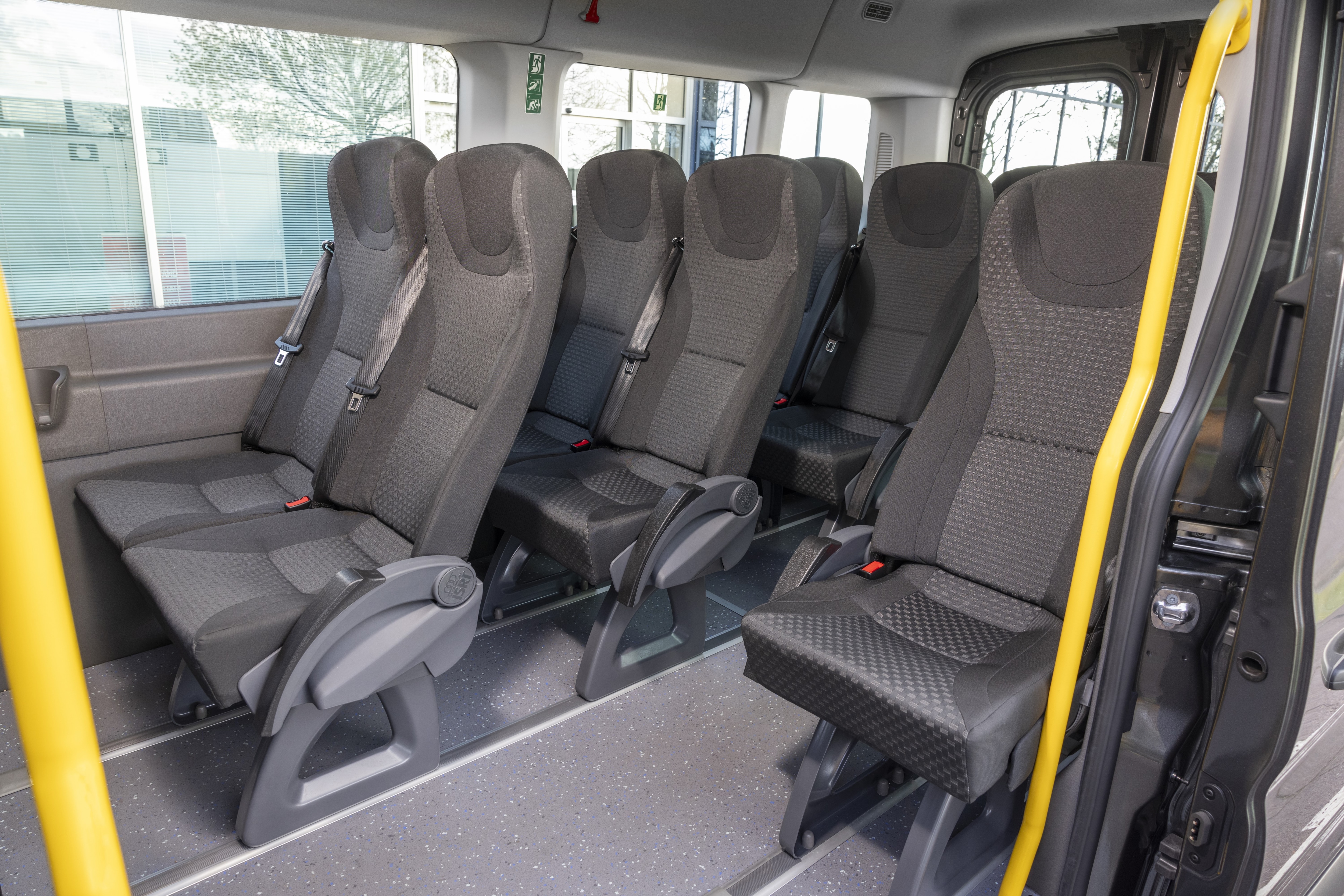 inside of a mini van