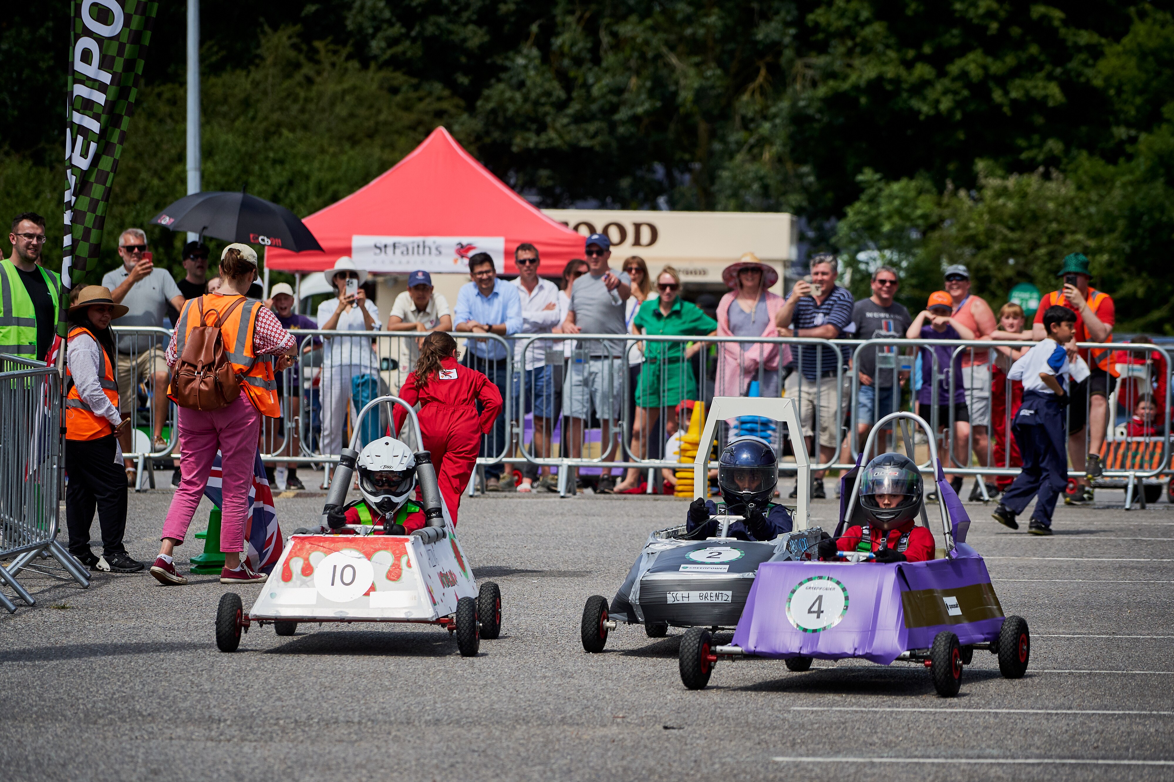 Formula Goblin drivers competing. LICENSE EXPIRES: PERPETUAL - LICENSE BY: Spacesuit Media LICENSE SCOPE: A - Earned editorial, press releases, press kits. B - All non-broadcast digital and online media. C - All non-broadcast digital and online media, plus Retail and POS (showrooms, events etc). D - All print media (newspaper, magazine etc) REGION: Global COPYRIGHT AND IMAGE RIGHTS: This content is solely for editorial use and for providing individual users with information. Any storage in databases, or any distribution to third parties within the scope of commercial use, or for commercial use is permitted with written consent from Ford of Europe only. IMAGE CREDIT: James Lynch / Spacesuit Media