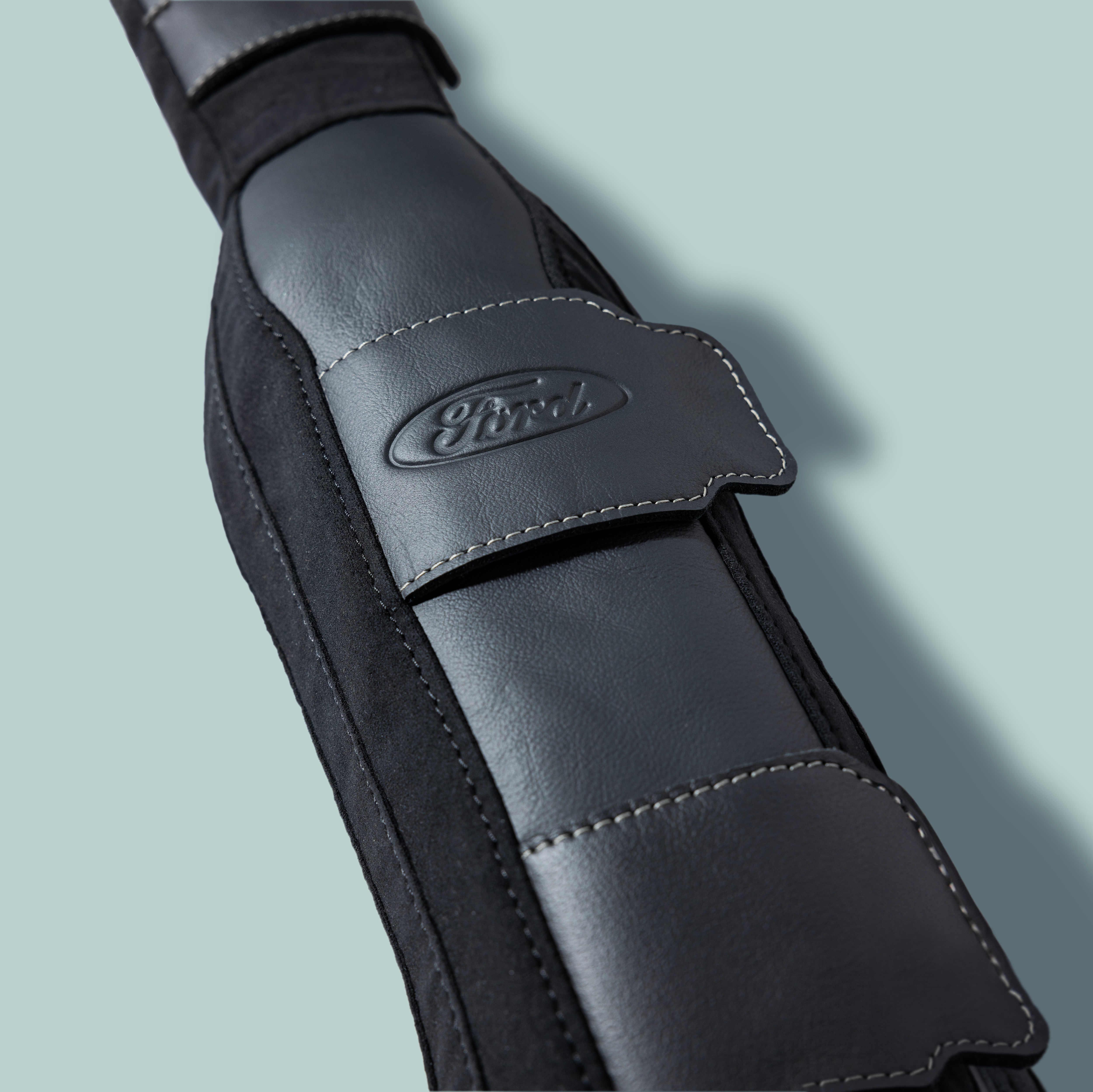 The SupportBelt is a soft, foam solution that attaches to a car seatbelt and helps relieve pressure on the chest. Everyone at the Sunshine Group loved it!