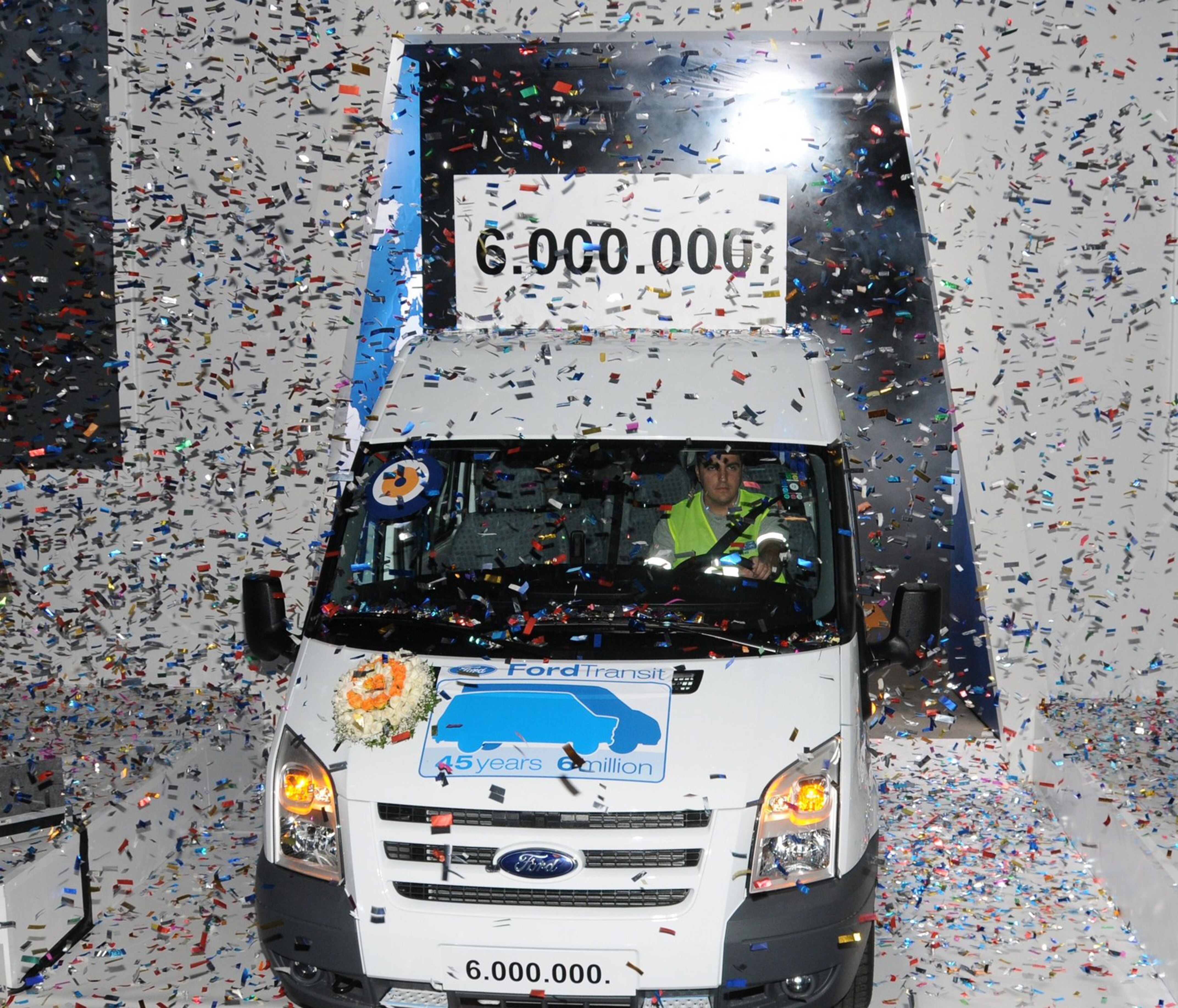 The legendary Ford Transit commercial vehicle celebrates its 60th anniversary in 2025
