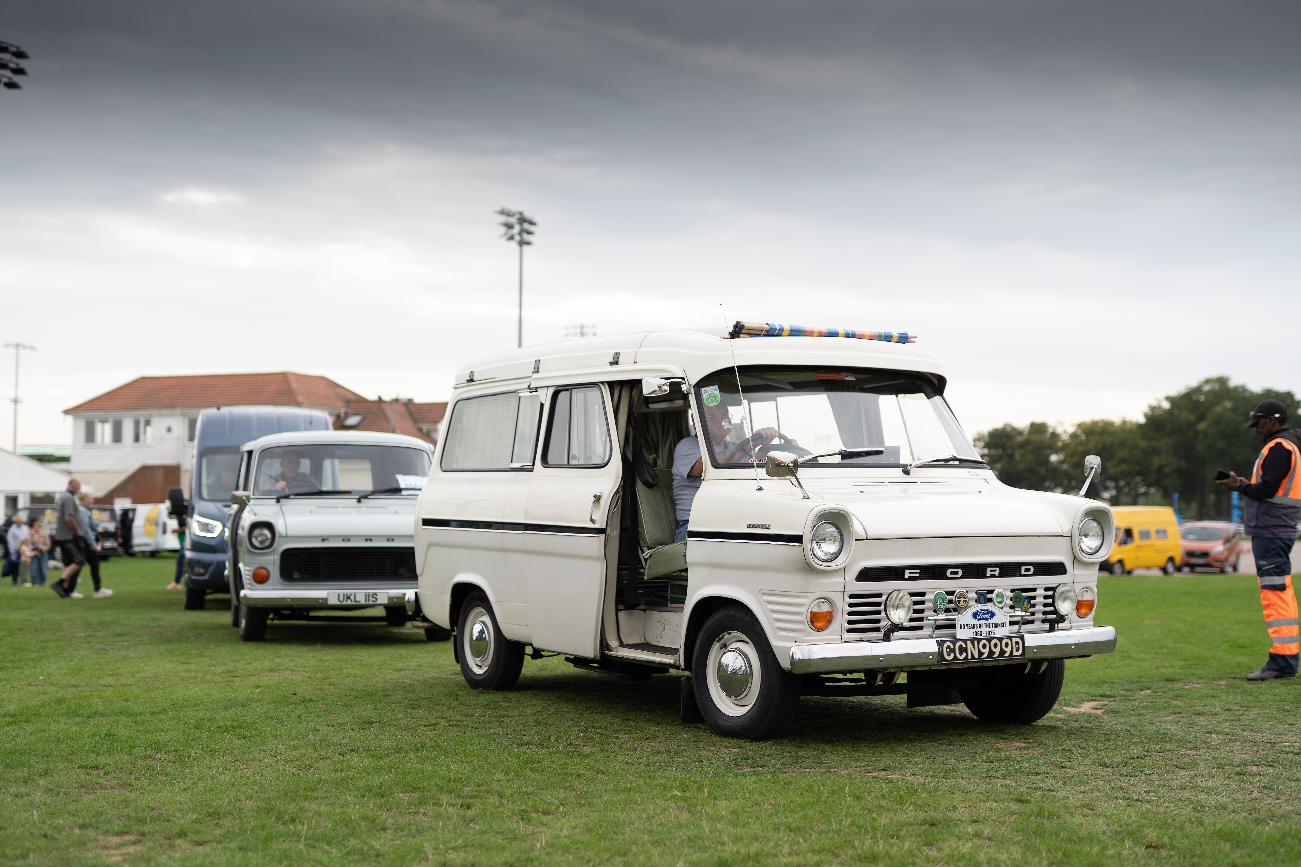 Lovingly looked after vehicles came from far and wide to brighten up the day at Chelmsford City Racecourse. License valid for earned editorial, press releases, press kits. All non-broadcast digital and online media Region: Global. This content is solely for editorial use and for providing individual users with information. Any storage in databases, or any distribution to third parties within the scope of commercial use, or for commercial use is permitted with written consent from Ford in Europe GmbH only.