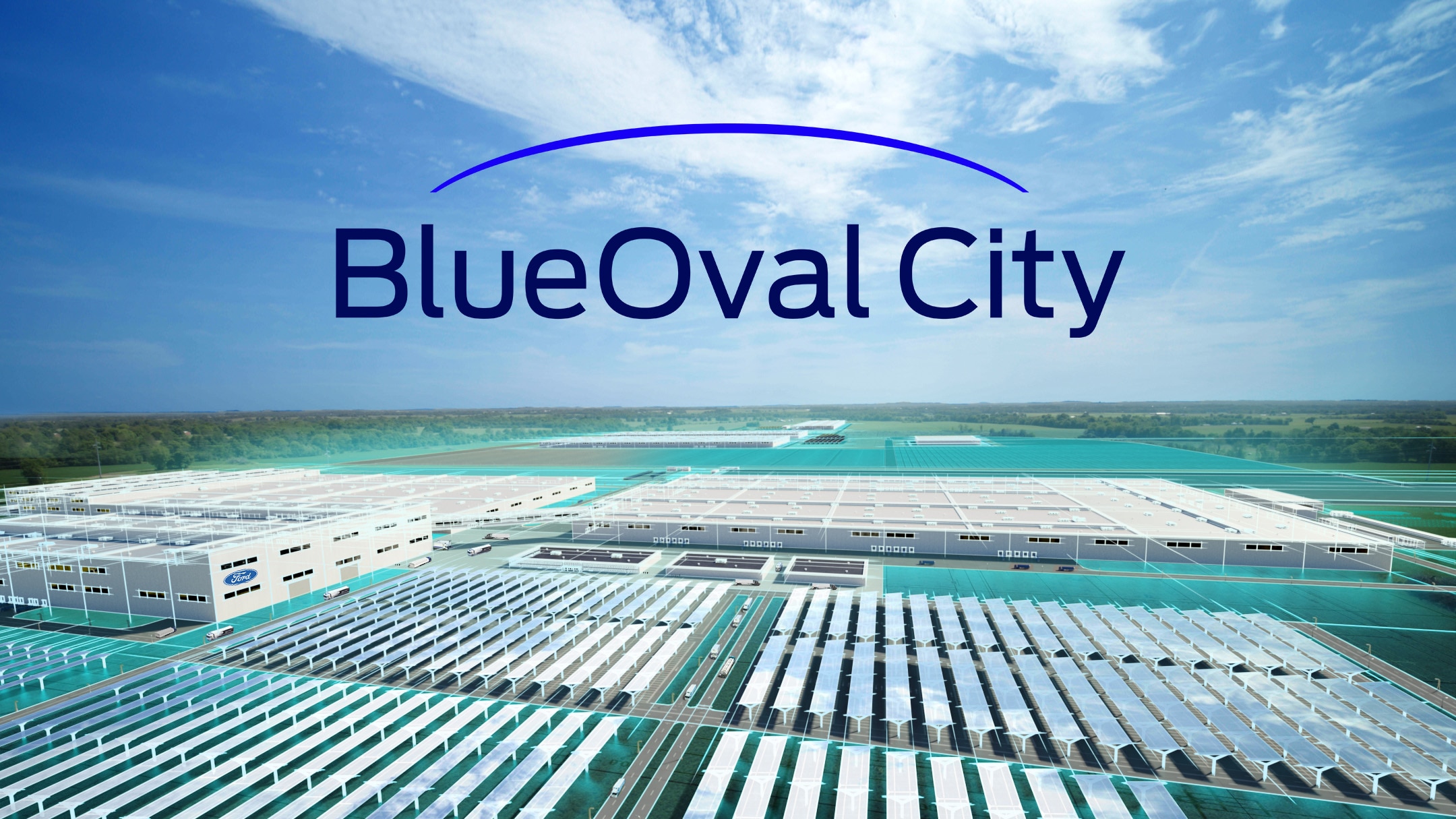 An all-new $5.6 billion mega campus in Stanton, Tenn., called BlueOval City, will create approximately 6,000 new jobs and reimagine how vehicles and batteries are manufactured. Concept designs.  Final design subject to change.