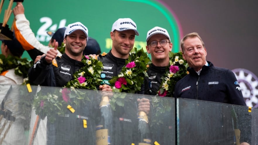 Proton Competition, Ford Performance On Le Mans Podium in Mustang GT3 Debut