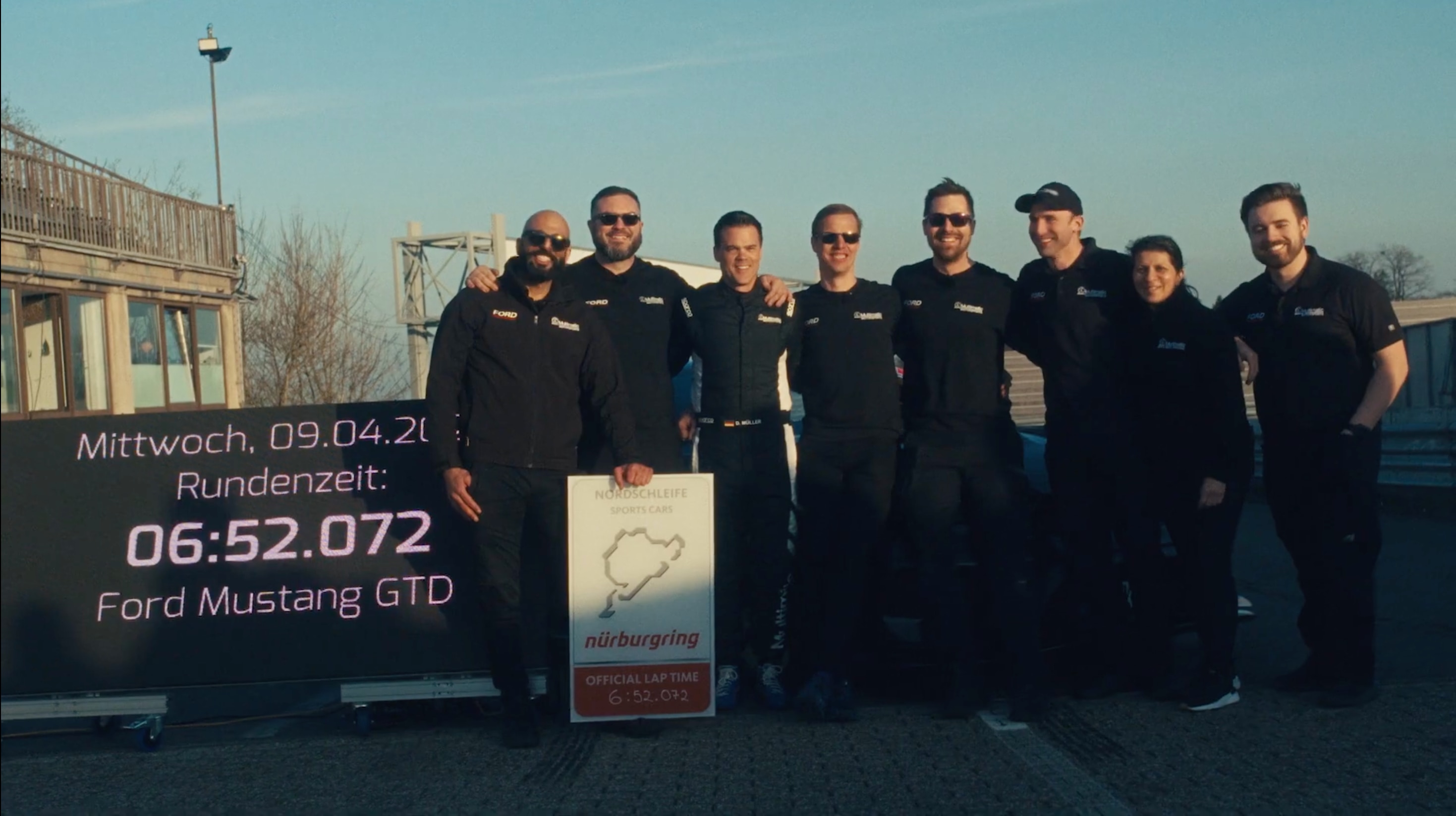 Already the first sports car from an America automaker to set a sub-7-minute lap, Mustang GTD improved on that lap with a faster time to become the fourth fastest vehicle in the production sports car class.