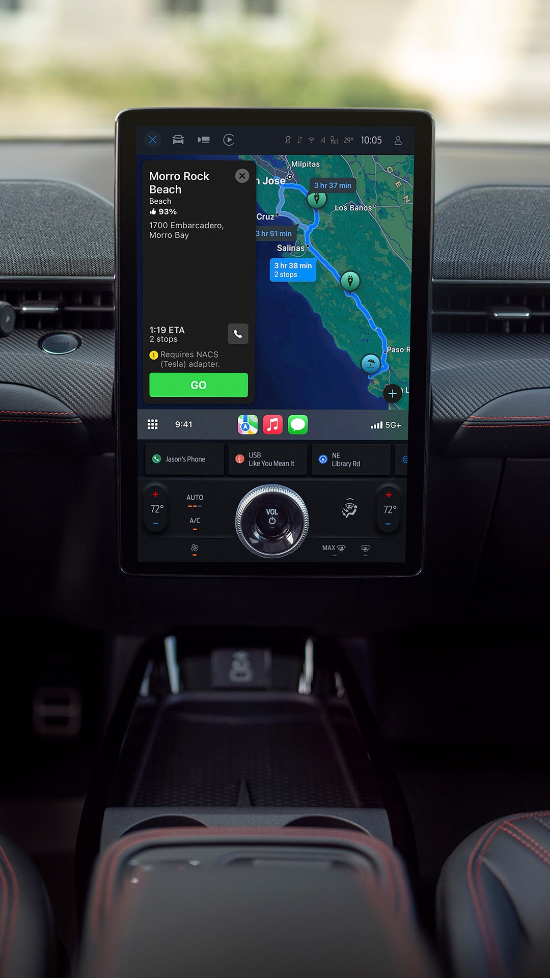 Preproduction model with optional equipment and extra cost color option shown.