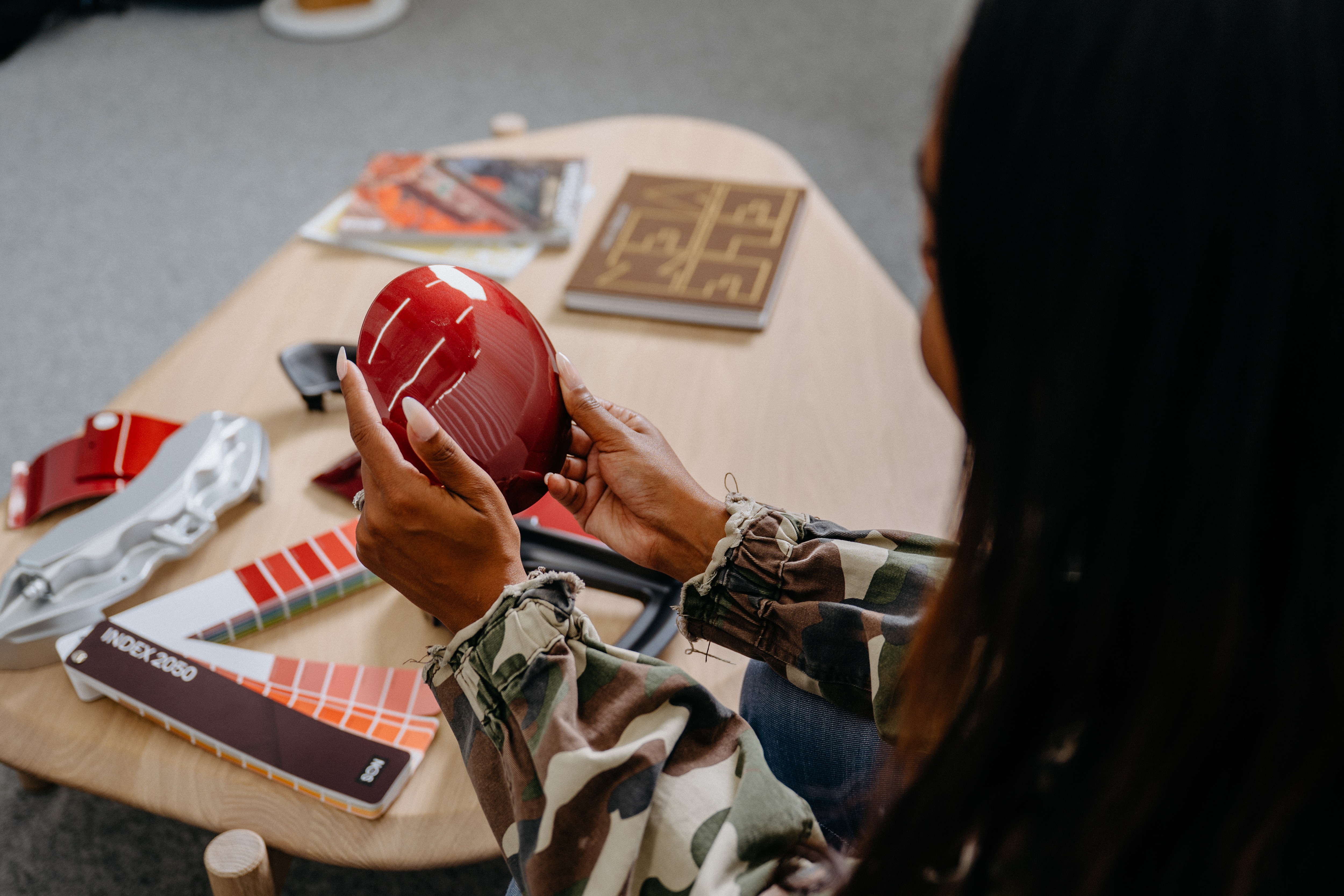 Ford's color designers spend up to a year researching and forecasting before vehicles ever hit the assembly line.