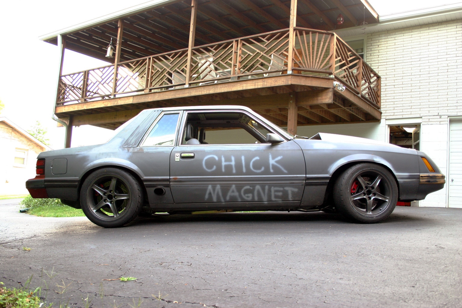 “I think that it was kind of a quintessential '80s look,” said Wes Duenkel about the Fox Body Mustangs.
