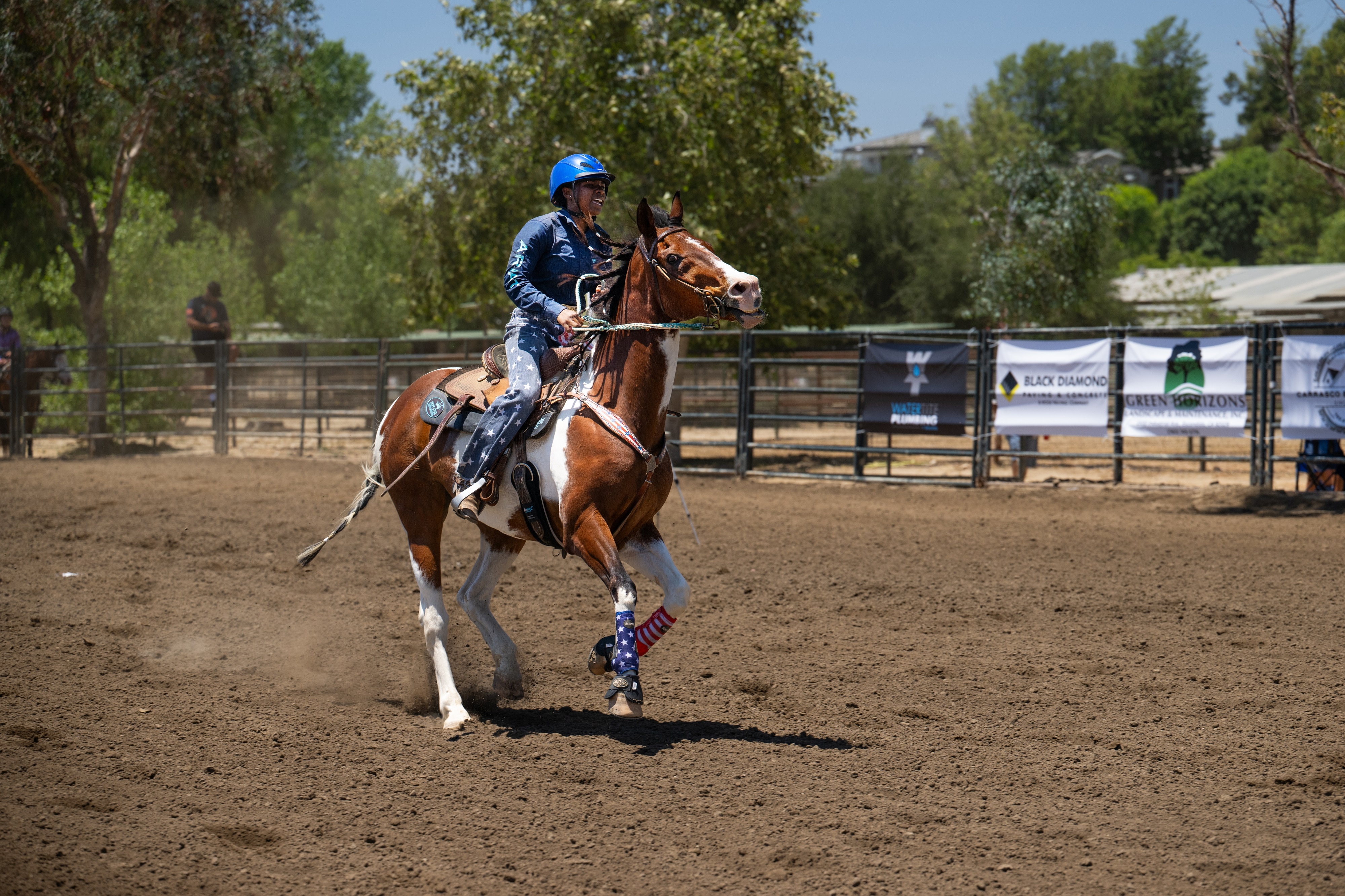From hauling horses to hosting judges, the F-150 Lightning played a key role in the annual Mudslingers summer fundraiser held in Southern California.
