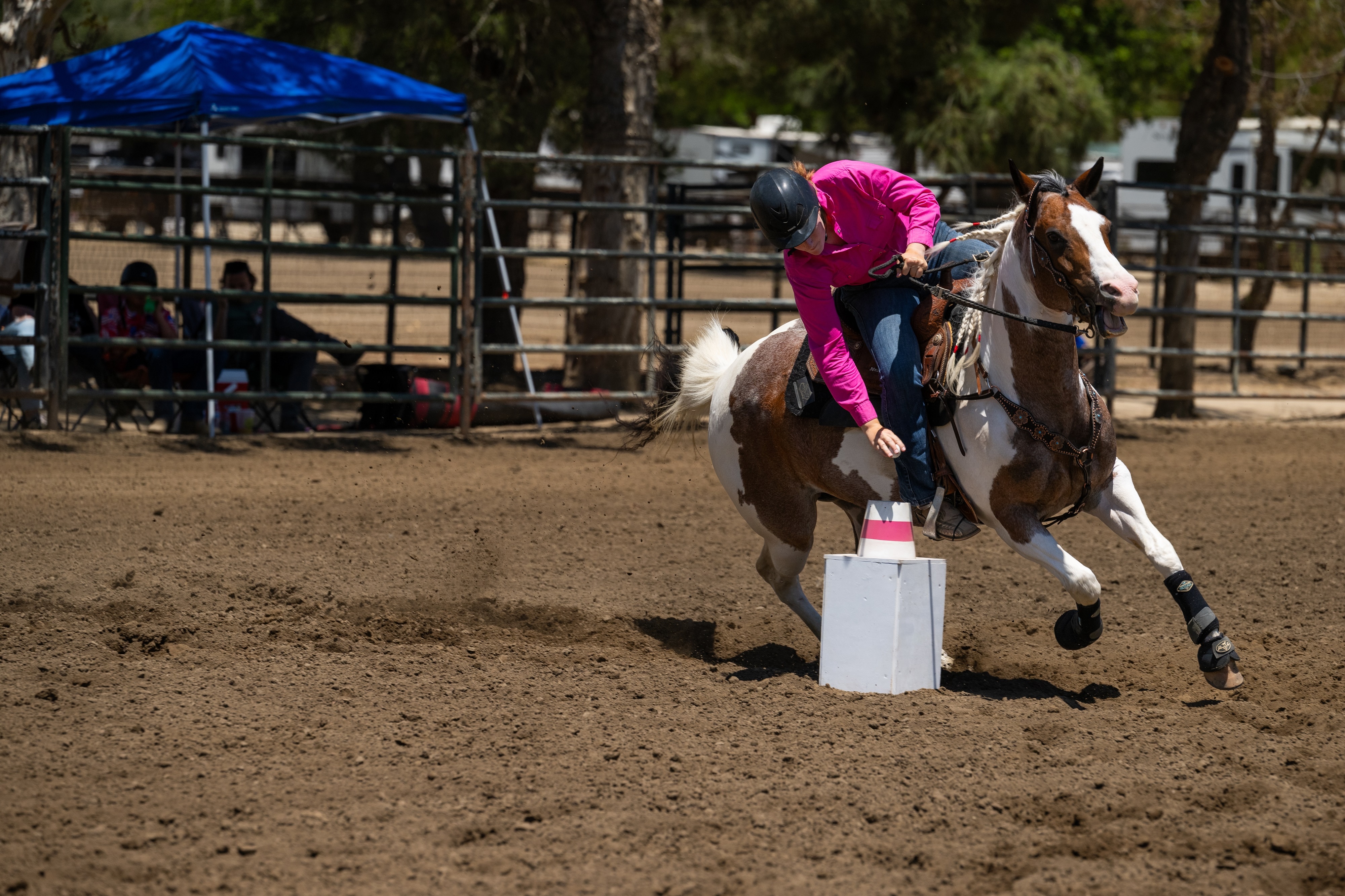 From hauling horses to hosting judges, the F-150 Lightning played a key role in the annual Mudslingers summer fundraiser held in Southern California.