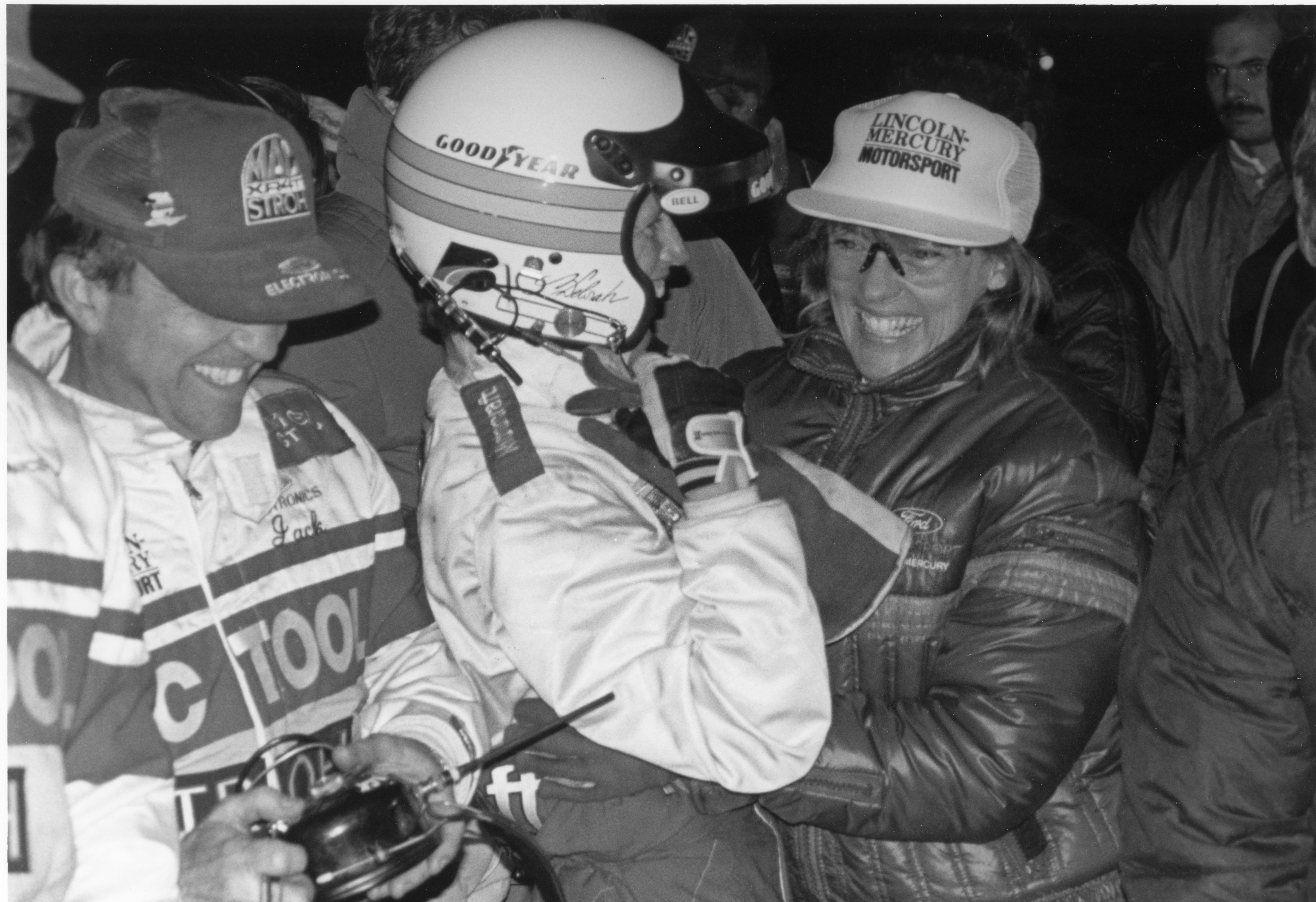 Lyn St. James and Deborah Gregg.