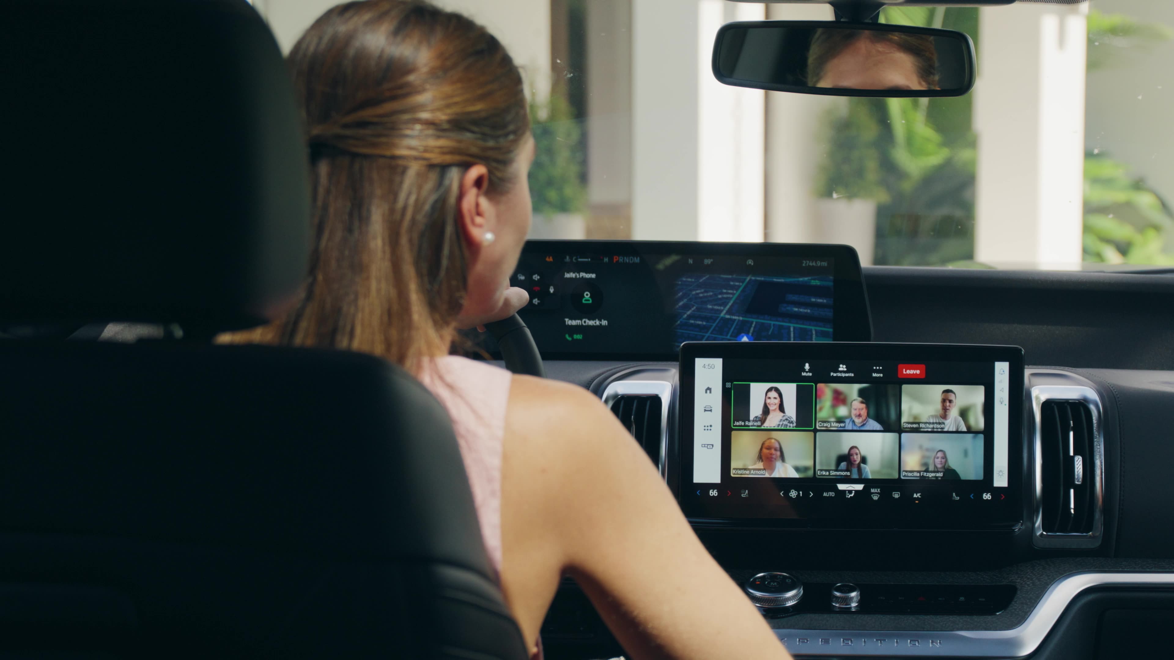 The advanced features of the 2025 Ford Expedition, powered by the Ford Digital Experience and the Ford Connectivity Package, make life on the go easier for Jaife Rainelli, a busy millennial mom.