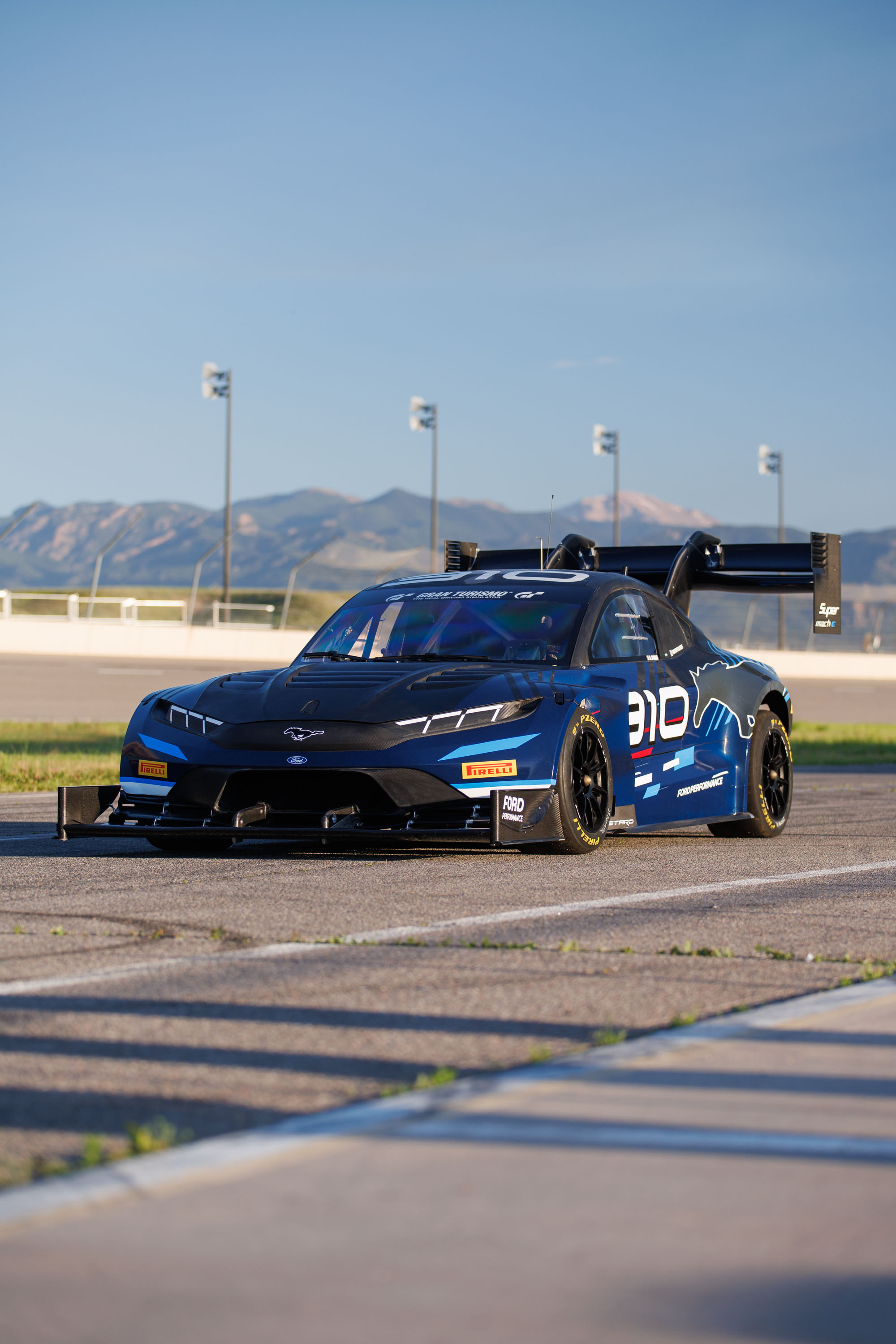 Ford Performance Super Mustang Mach-E Electric Demonstrator.