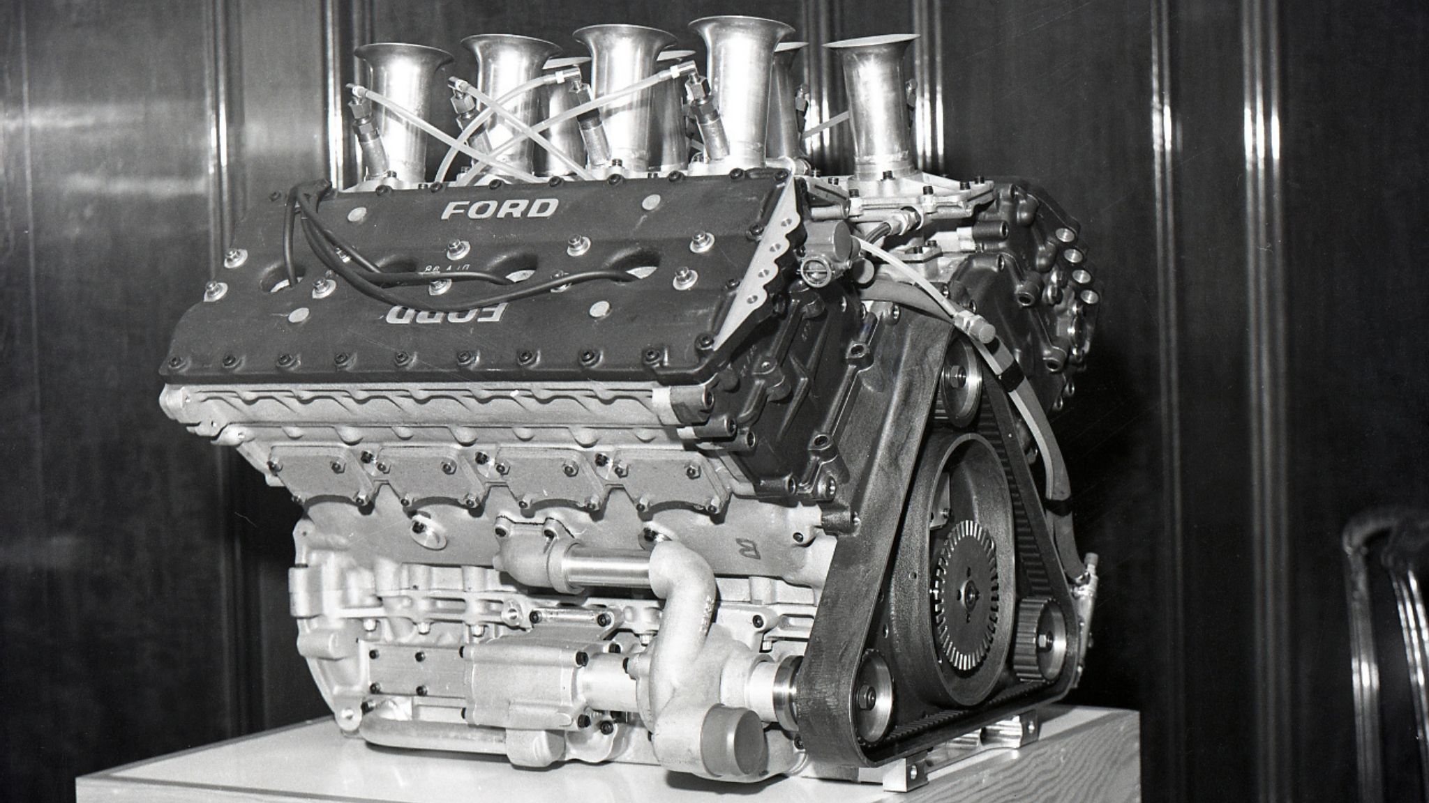 The Ford-Cosworth DFV had already notched 155 wins by the time it was replaced after the 1983 season. 