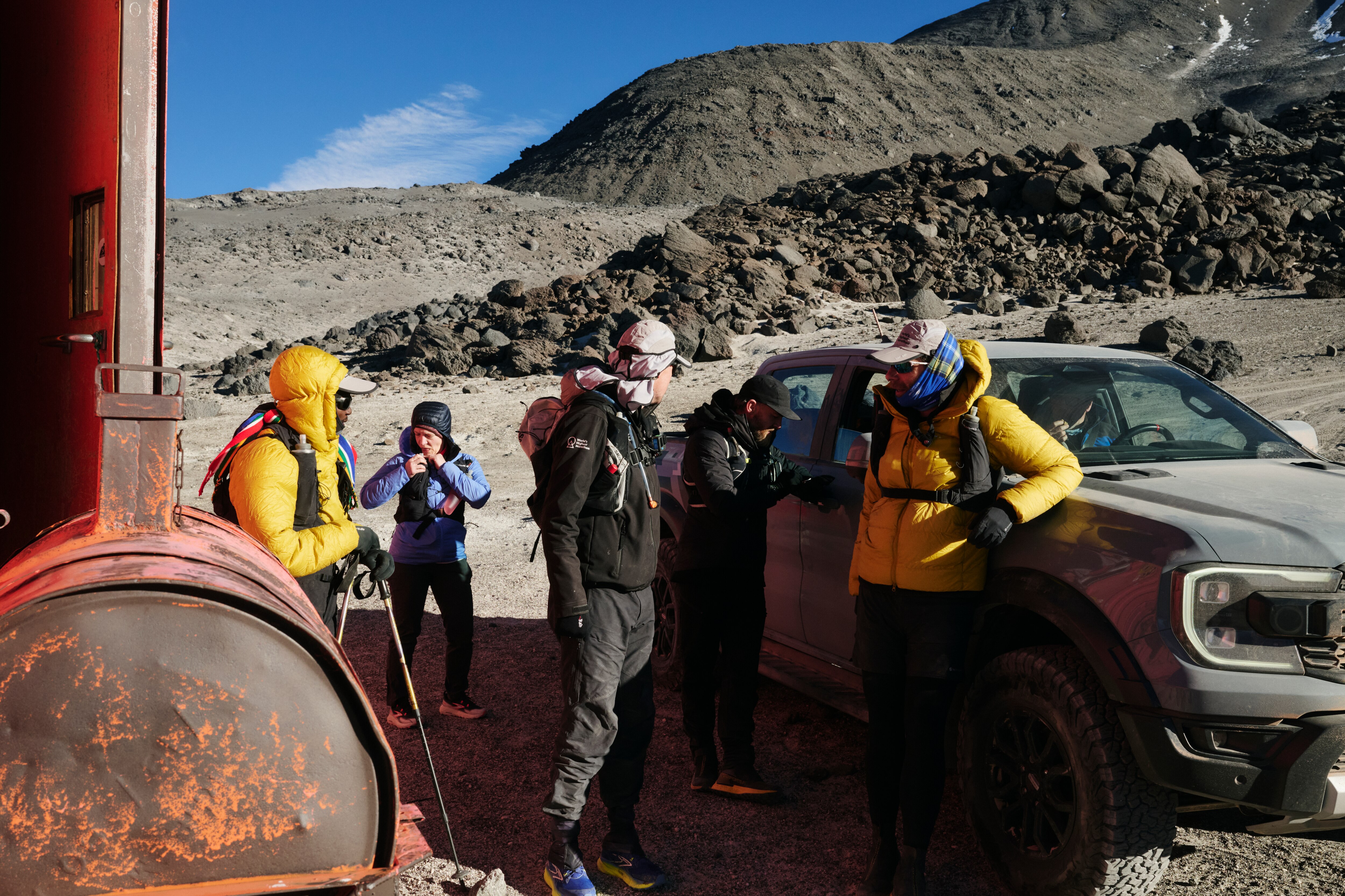 Images, video, and audio related to World’s Highest Marathon are provided for the purpose of editorial use only.