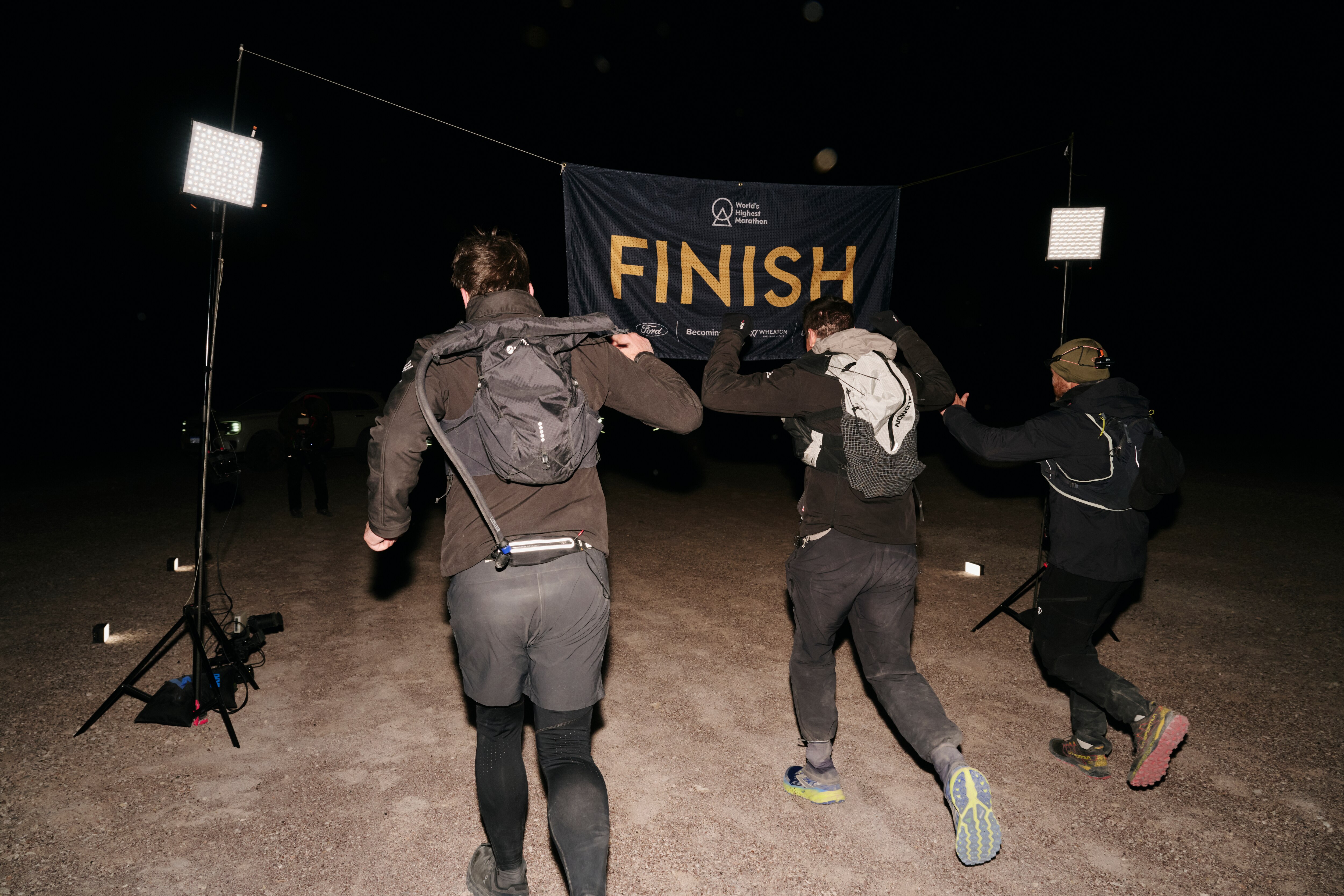 Images, video, and audio related to World’s Highest Marathon are provided for the purpose of editorial use only.